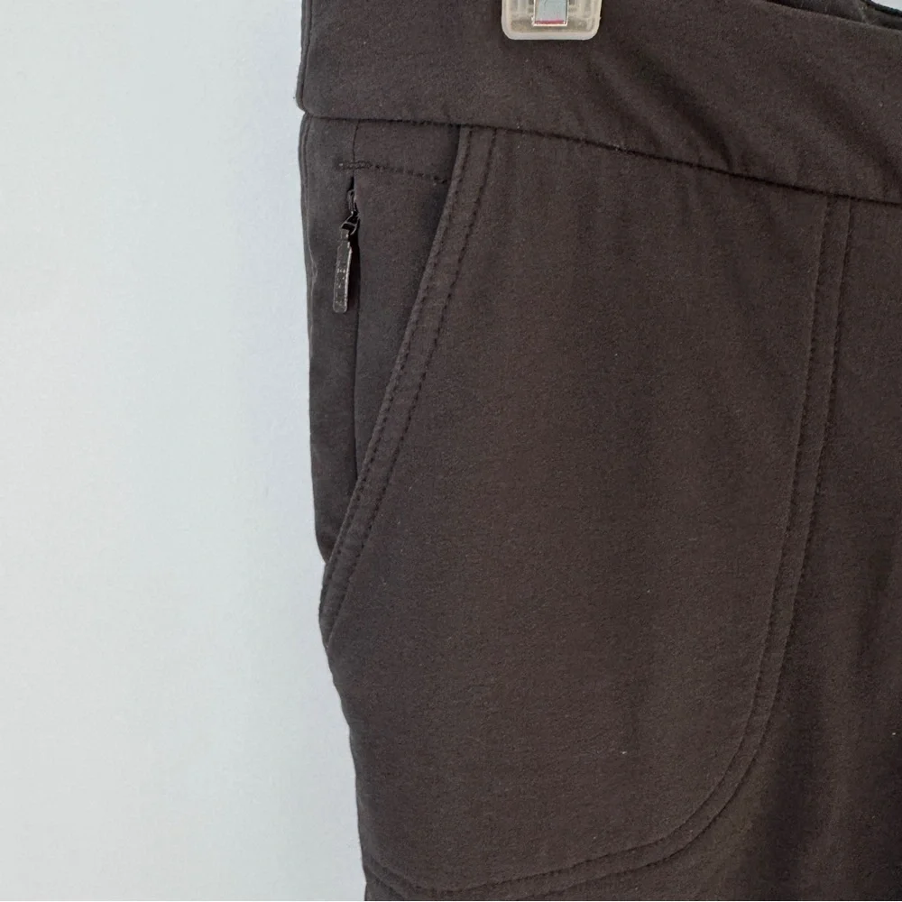 Athleta Wander Black Travel Performance Pants Stretchy Pockets Size 8 Petite - Picture 5 of 10